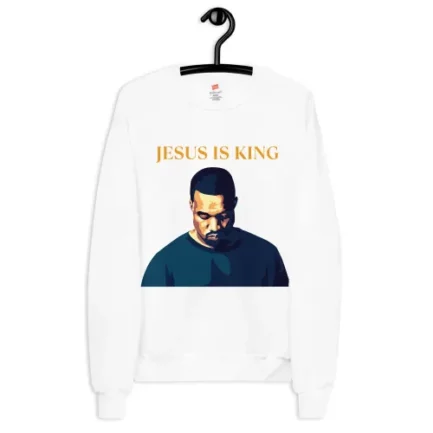 Jesus is King Kanye West Unisex Fleece sweatshirt